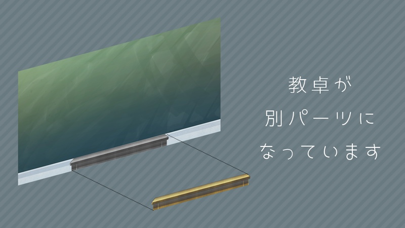 教室・背景セット