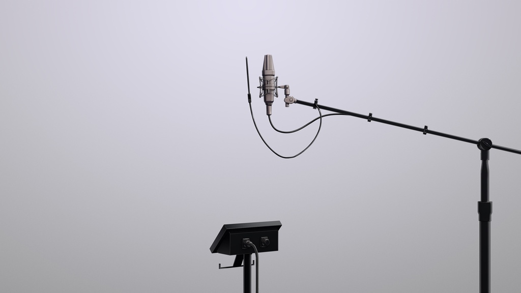 「一発録りスタジオ」背景セット