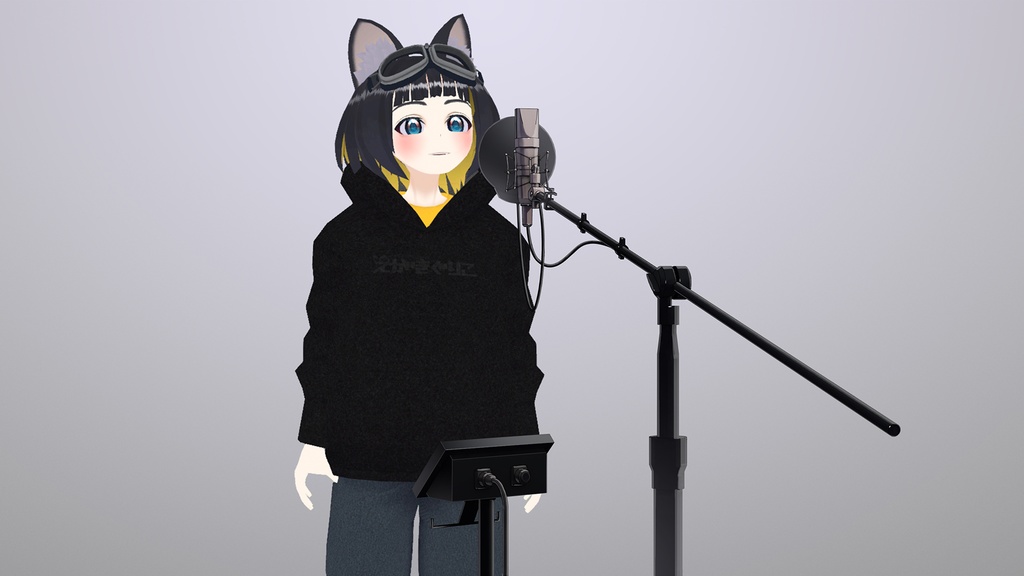 「一発録りスタジオ」背景セット