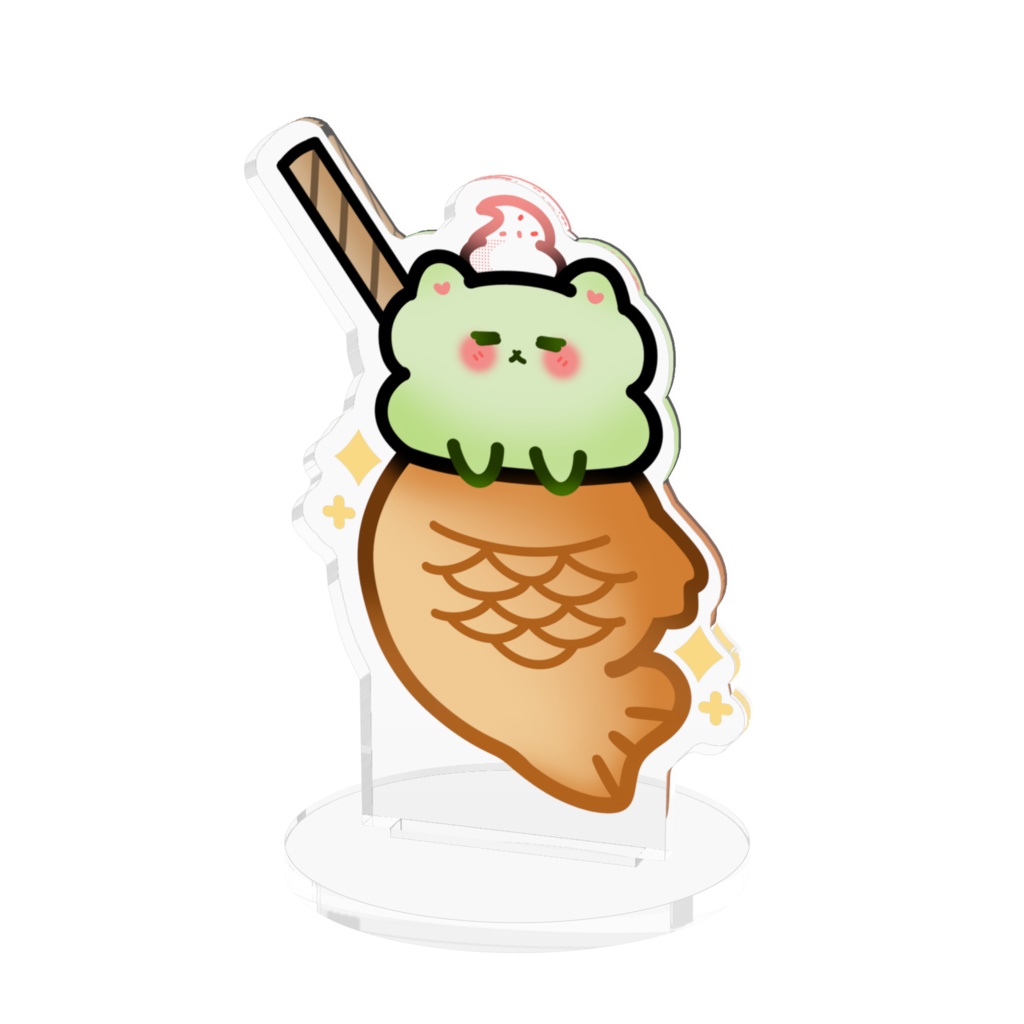 Matcha Taiyaki Acrylic Stand