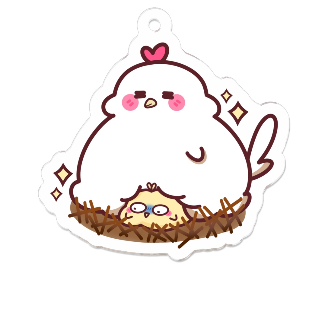 Chickin Keychain