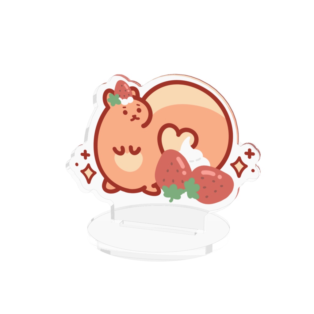 Squirrel N Cream Acrylic Stand