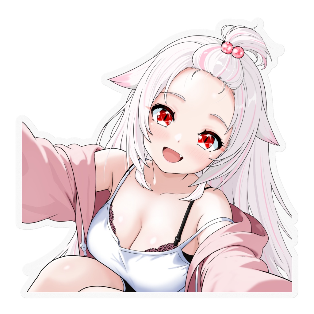 【５周年グッズ】くつろぎを一緒に【ステッカー】