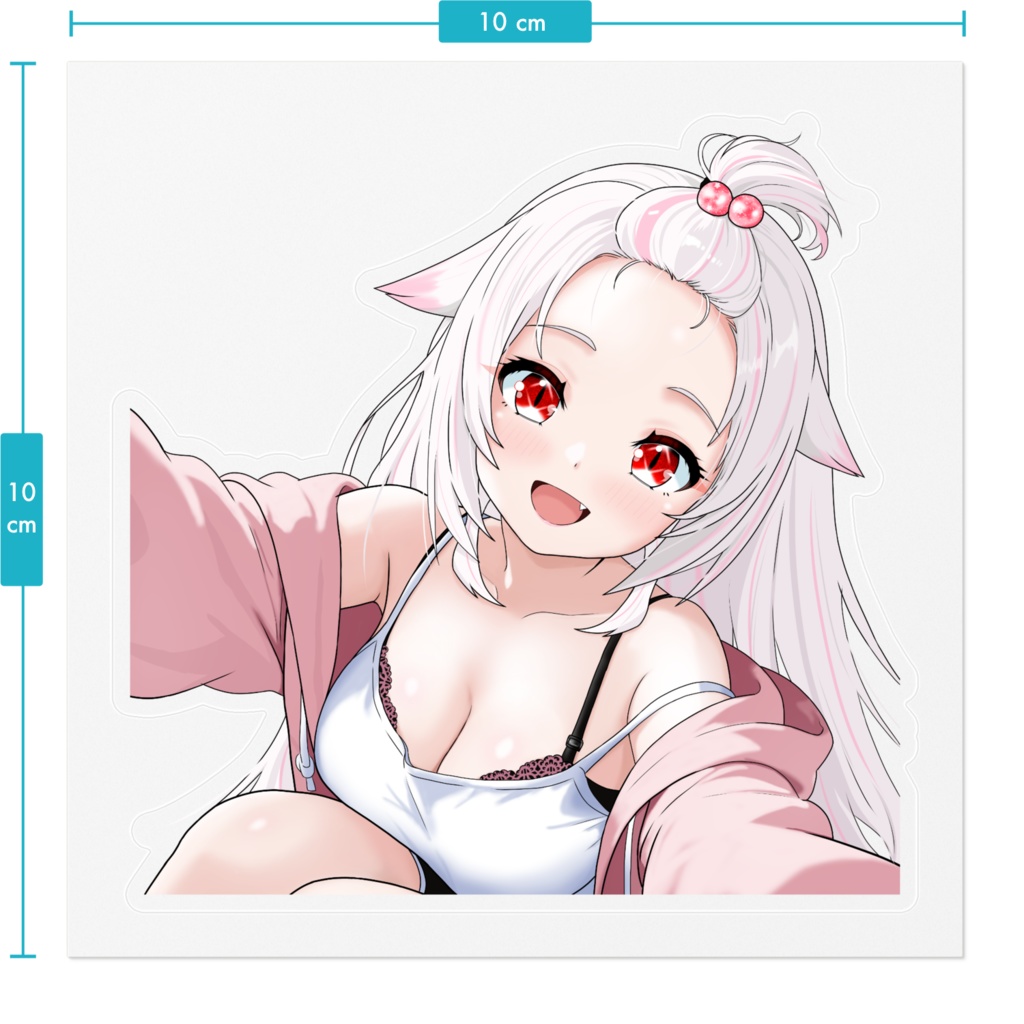 【5周年グッズ】くつろぎを一緒に【ステッカー】