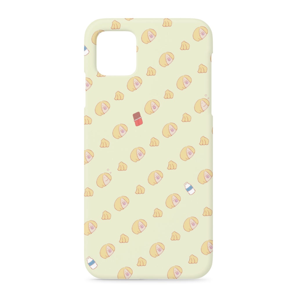 小梅×バナナ iPhoneケース イエロー