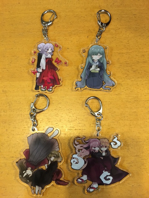 創作アクリルキーホルダー