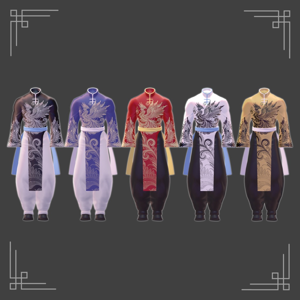 中華風衣装【悪魔リーマン専用】