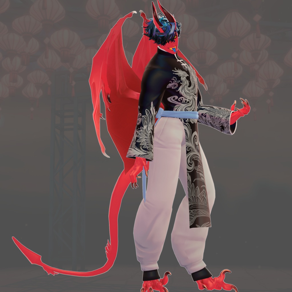 中華風衣装【悪魔リーマン専用】