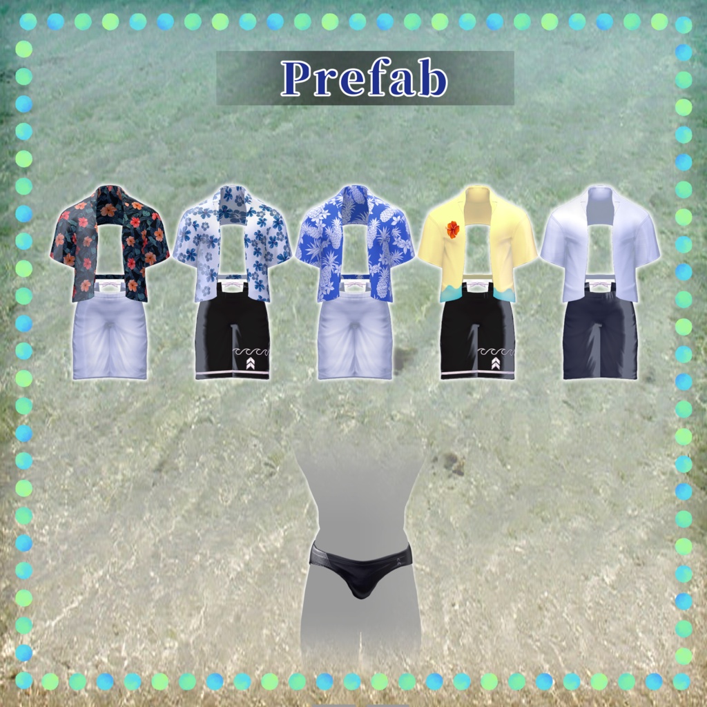 リゾートウェア【悪魔リーマン専用】