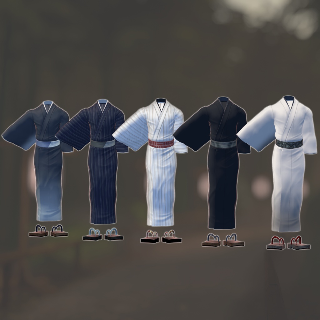 浴衣【悪魔リーマン/天使リーマン対応】