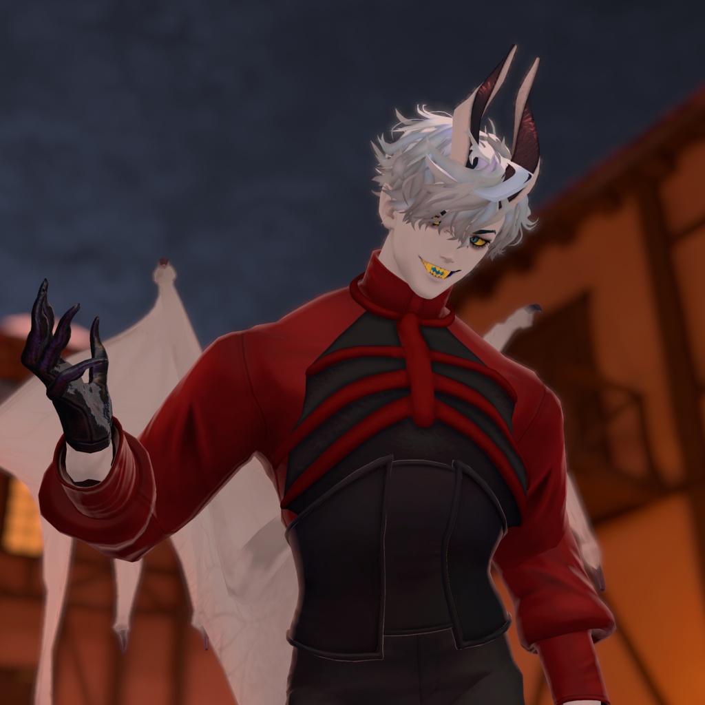 【VRC衣装】Trick Skeleton【悪魔リーマン専用】