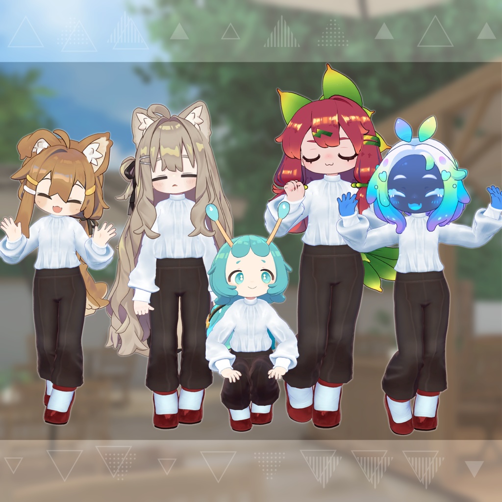 ロングスリーブセットVol.2【VRChat想定】