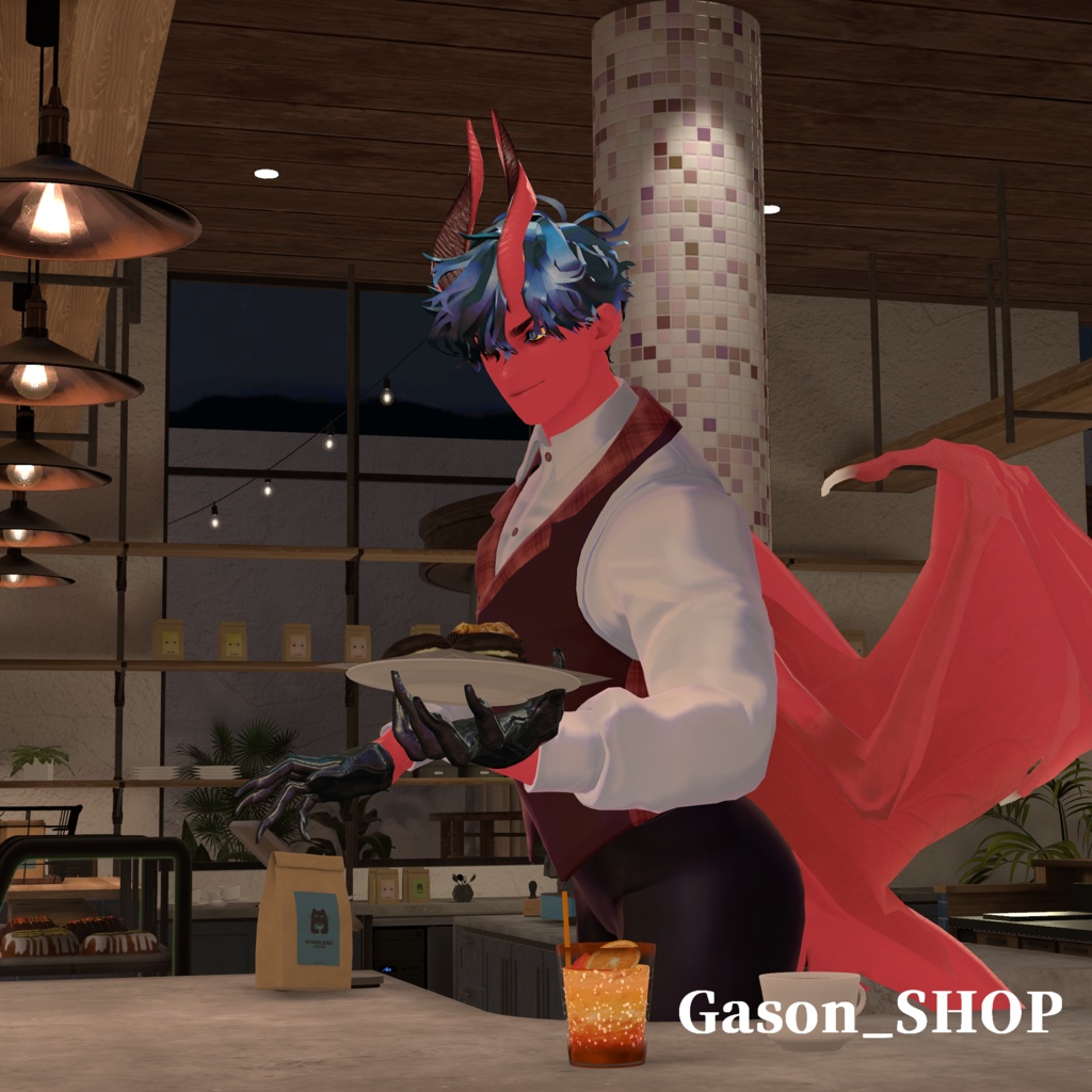 【VRC衣装】Waiter Style【悪魔リーマン対応】