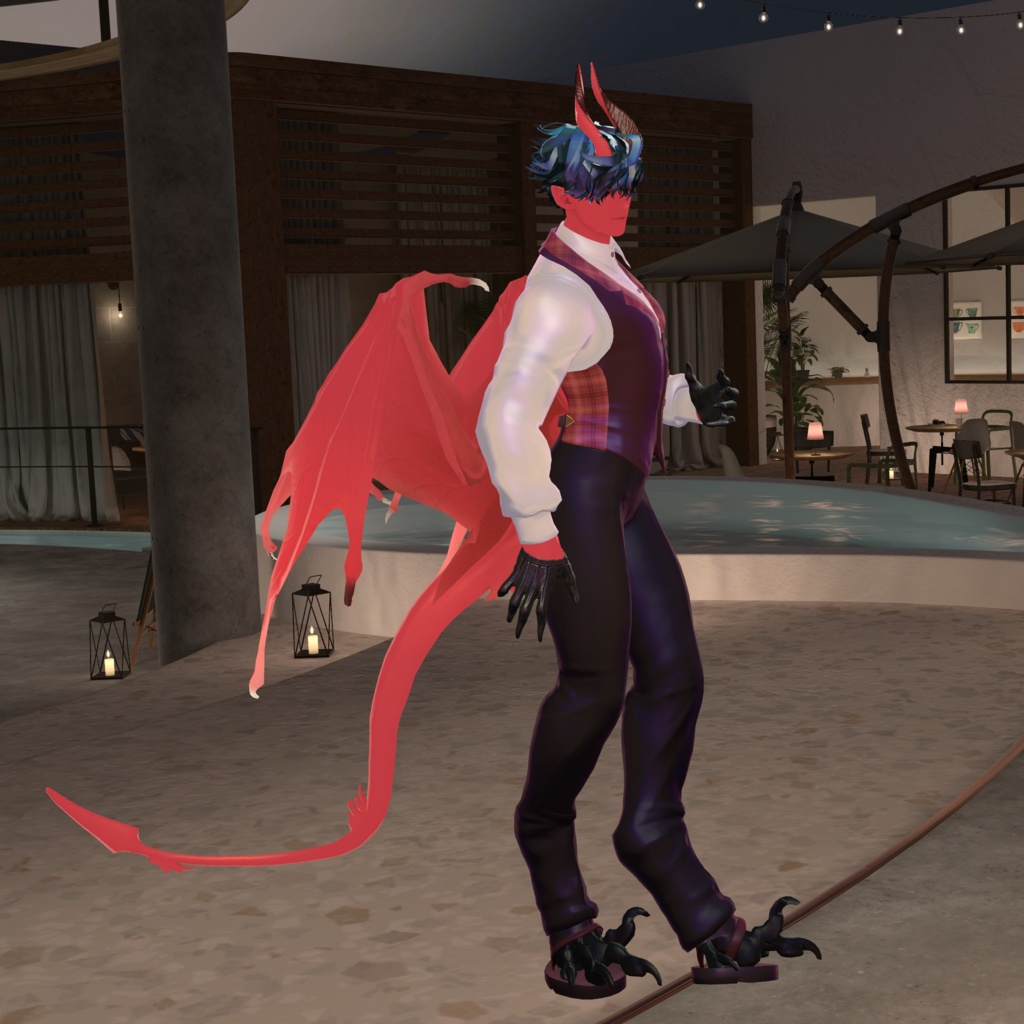 【VRC衣装】Waiter Style【悪魔リーマン対応】