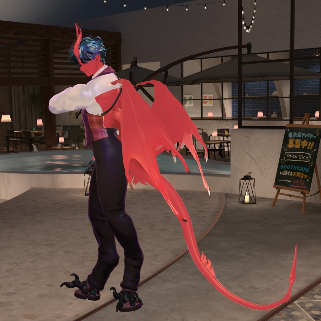 【VRC衣装】Waiter Style【悪魔リーマン対応】