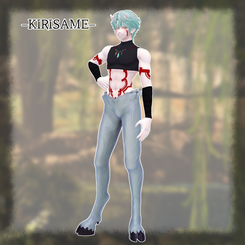 LegAsset_Goat / ヤギ脚アセット【VRChat想定】