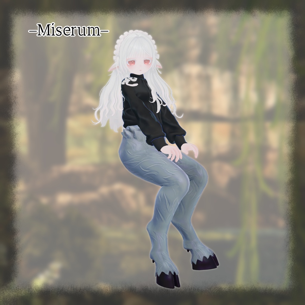 LegAsset_Goat / ヤギ脚アセット【VRChat想定】