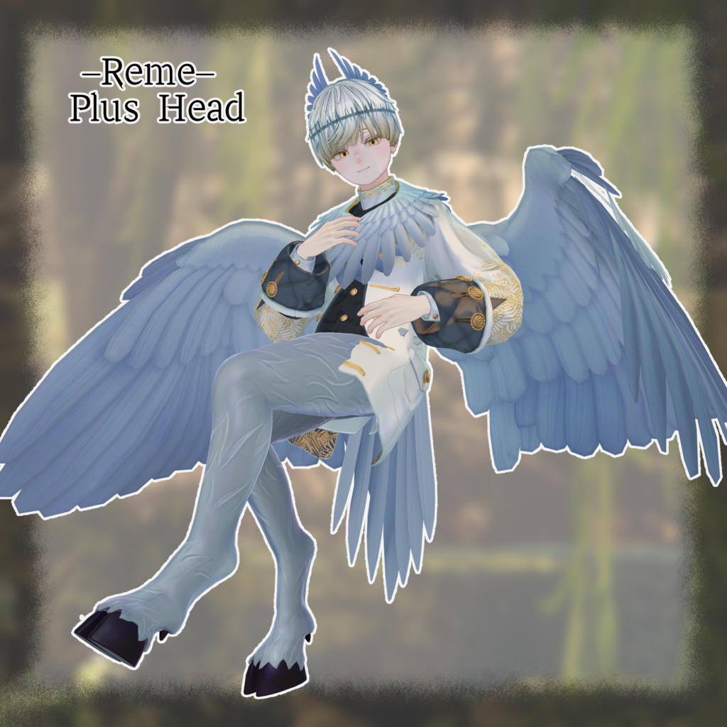 LegAsset_Goat / ヤギ脚アセット【VRChat想定】