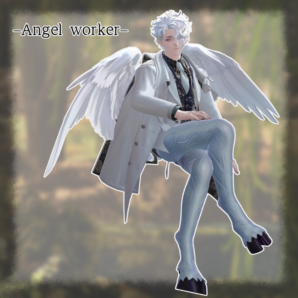 LegAsset_Goat / ヤギ脚アセット【VRChat想定】