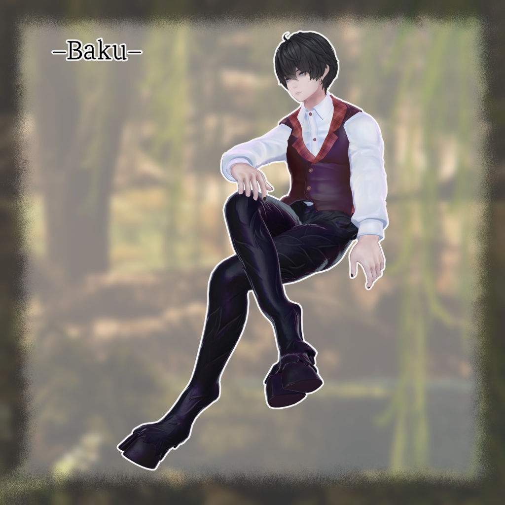 LegAsset_Goat / ヤギ脚アセット【VRChat想定】