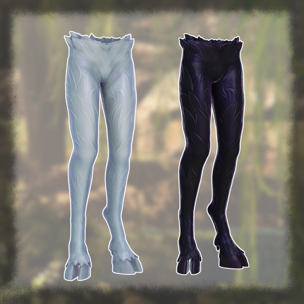 LegAsset_Goat / ヤギ脚アセット【VRChat想定】