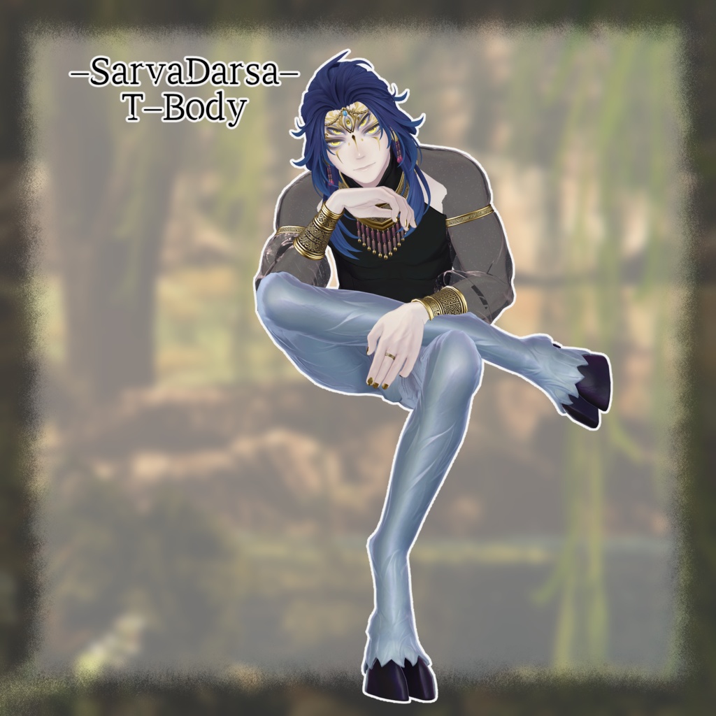 LegAsset_Goat / ヤギ脚アセット【VRChat想定】