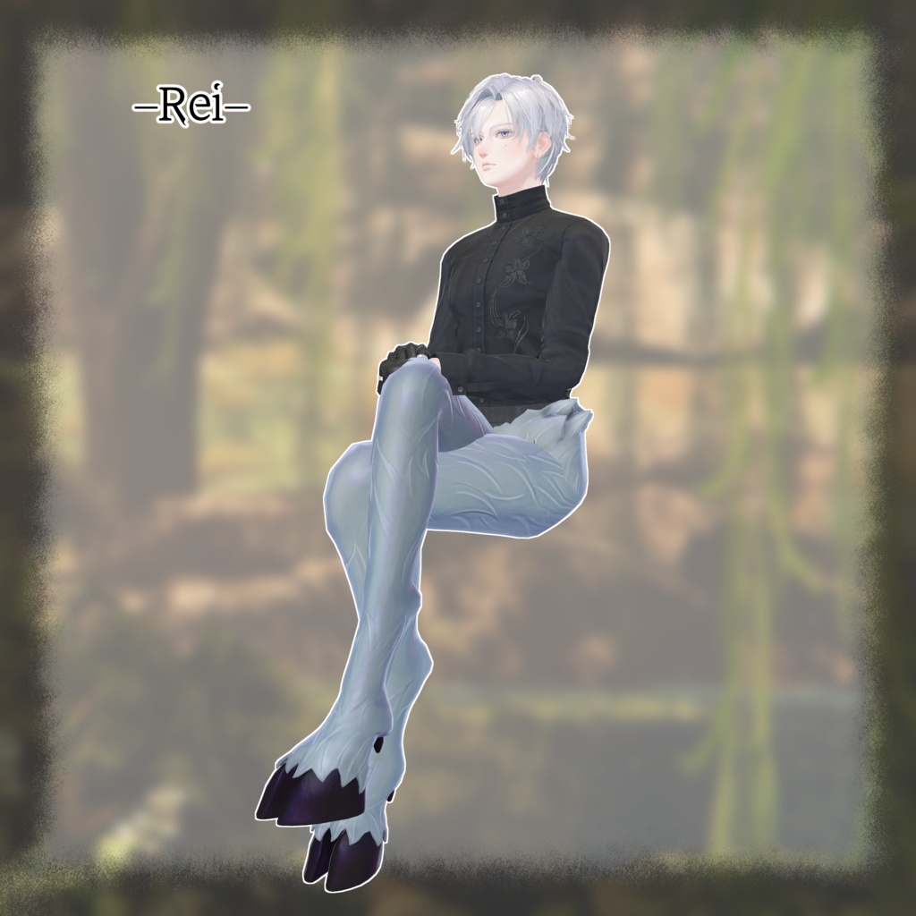 LegAsset_Goat / ヤギ脚アセット【VRChat想定】