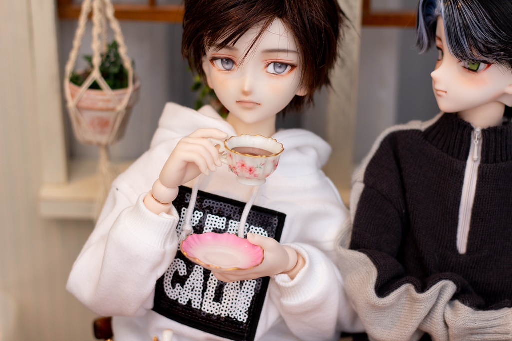 ドールサイズティーセット【サクラ】