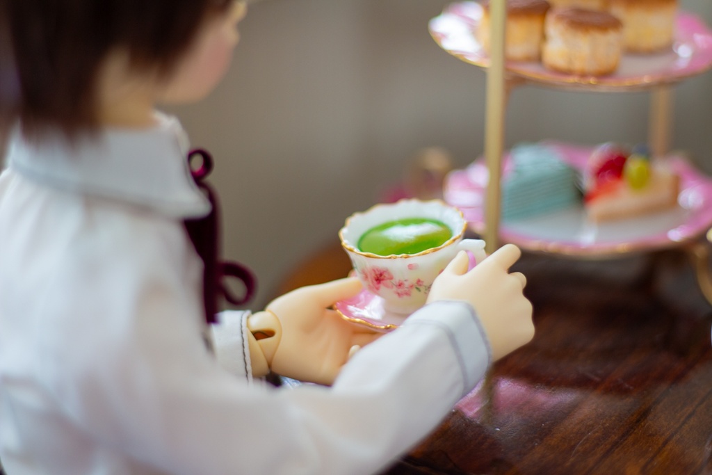 ドールサイズティーセット【サクラ】