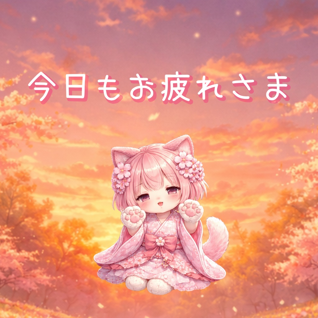 今日もお疲れさま