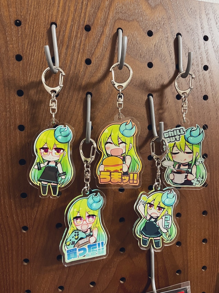 キミドリさん【アクリルキーホルダー】