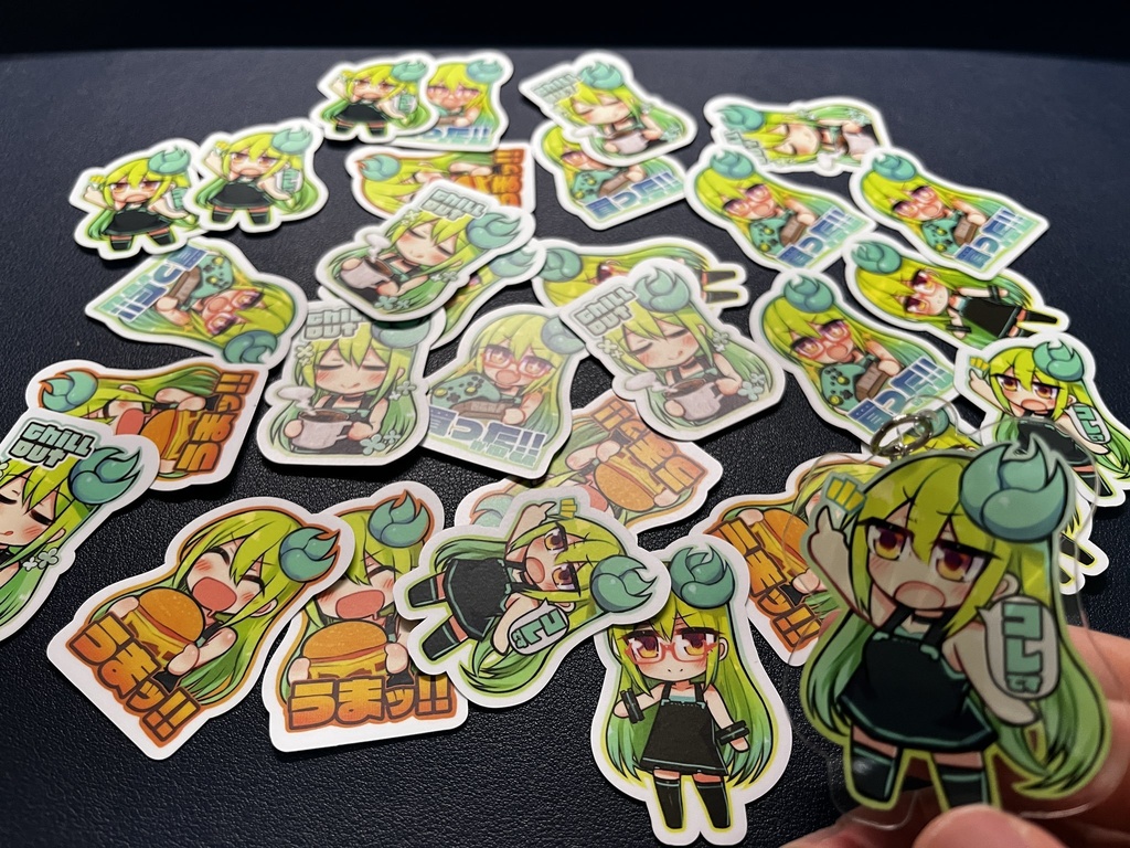 キミドリさん【ステッカー】