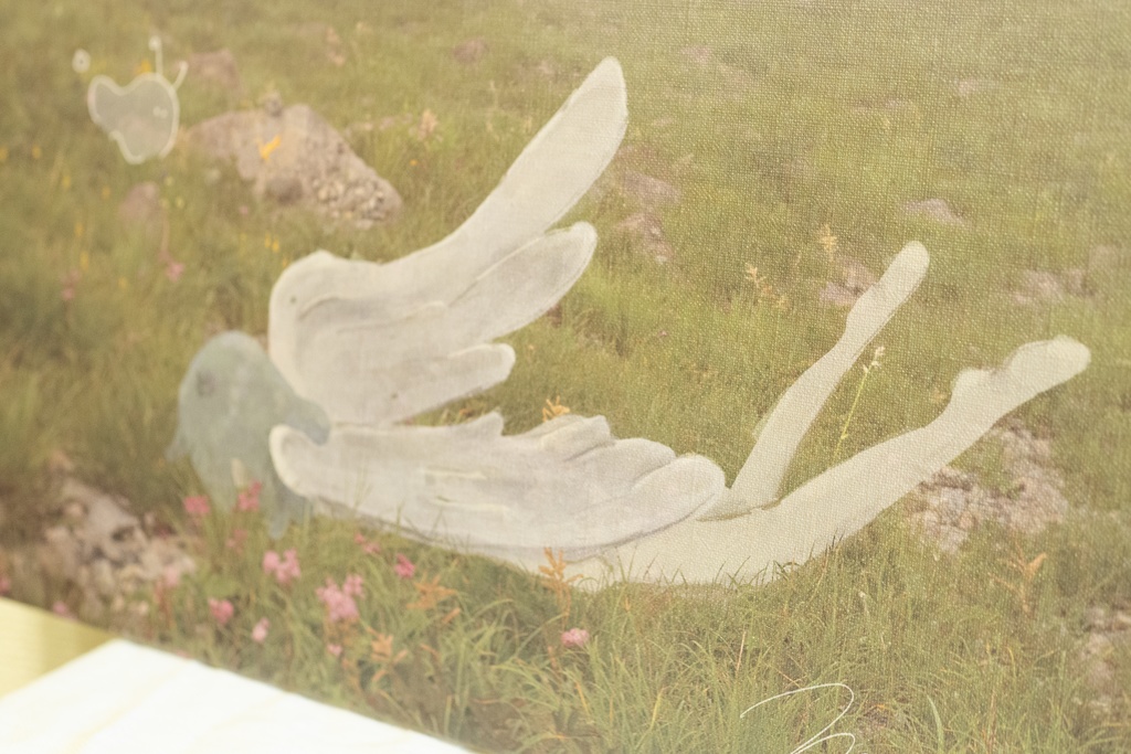 キャンバスアート『落ちた天使』F8