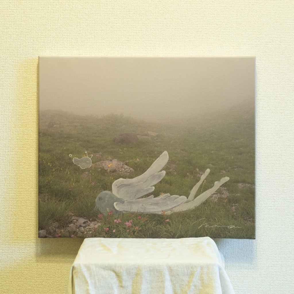 キャンバスアート『落ちた天使』F8