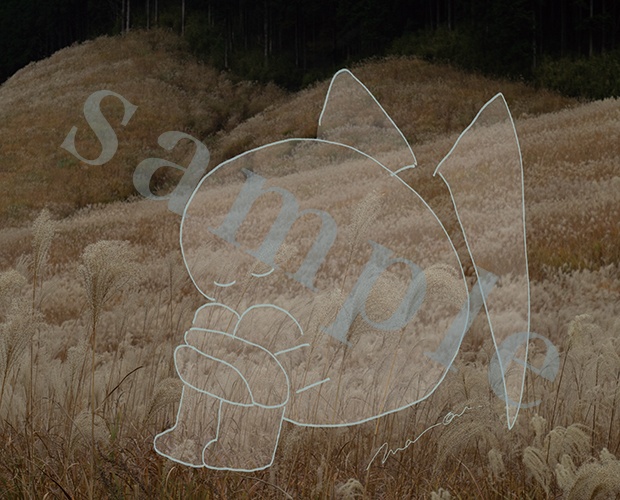 キャンバスアート『ひざを抱える天使』F3