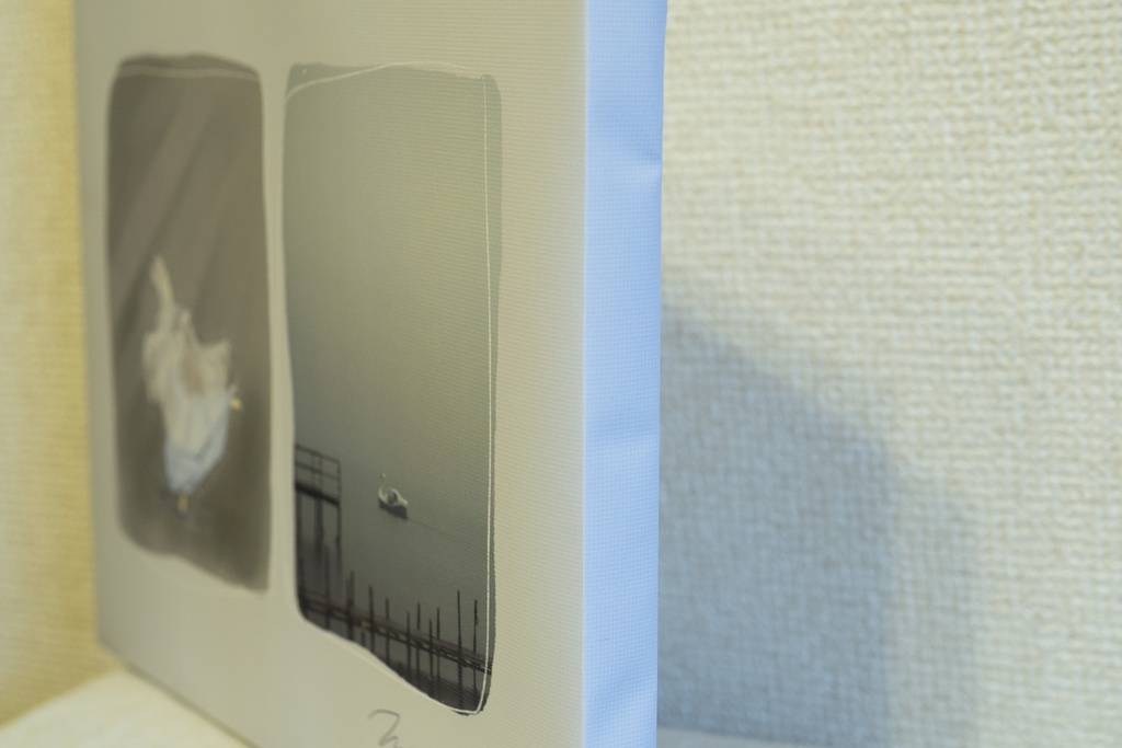 キャンバスアート『白鳥の湖』F3