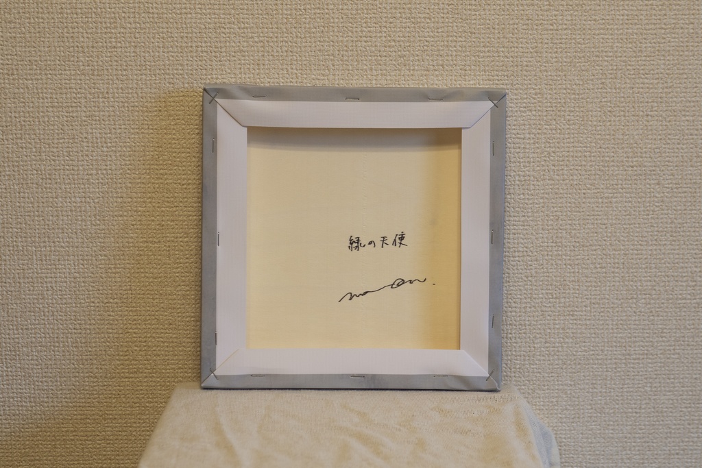 キャンバスアート『緑の天使』SSM