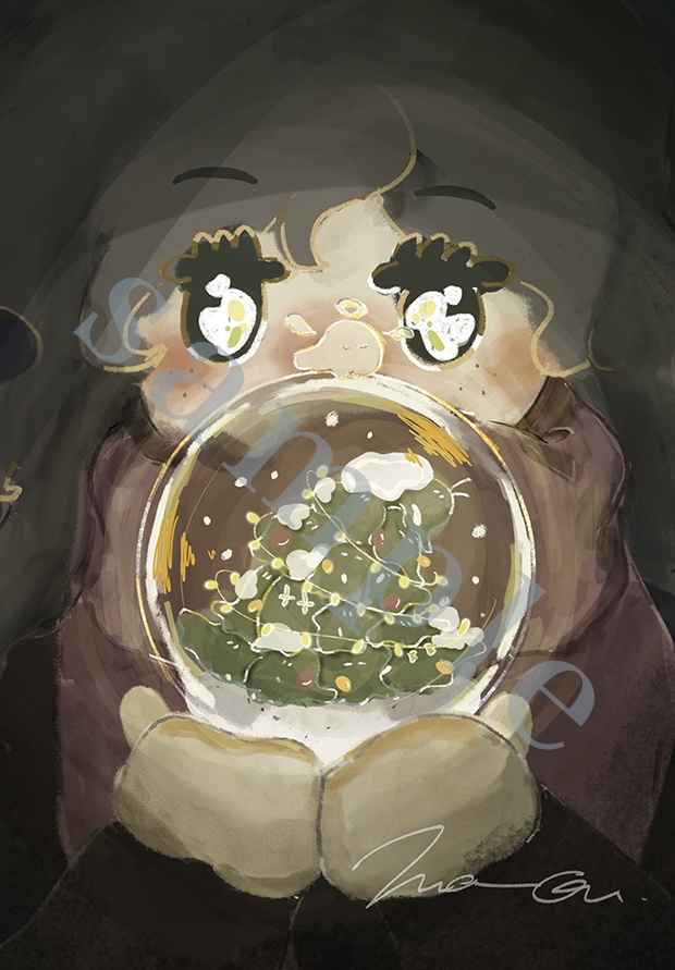 キャンバスアート『あの日のクリスマス』SM