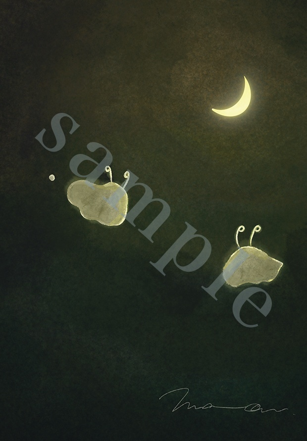 キャンバスアート『月』SM