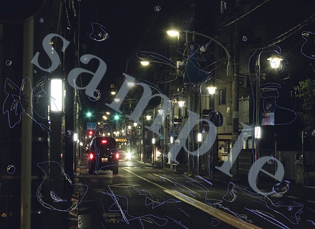 キャンバスアート『住む者』F4