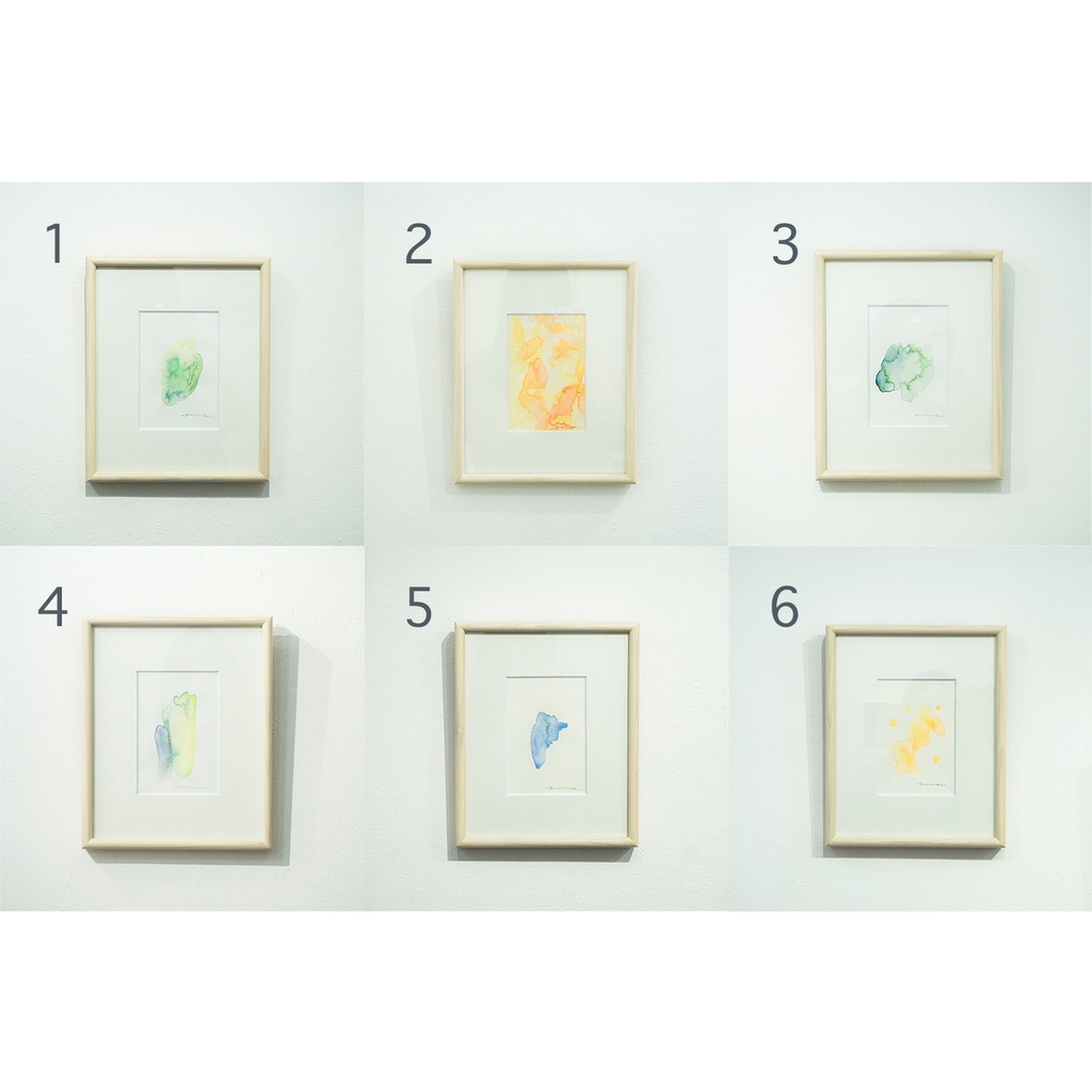 【原画】水彩抽象画