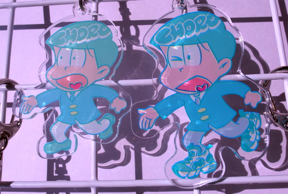 スニーカー松アクリルキーホルダー