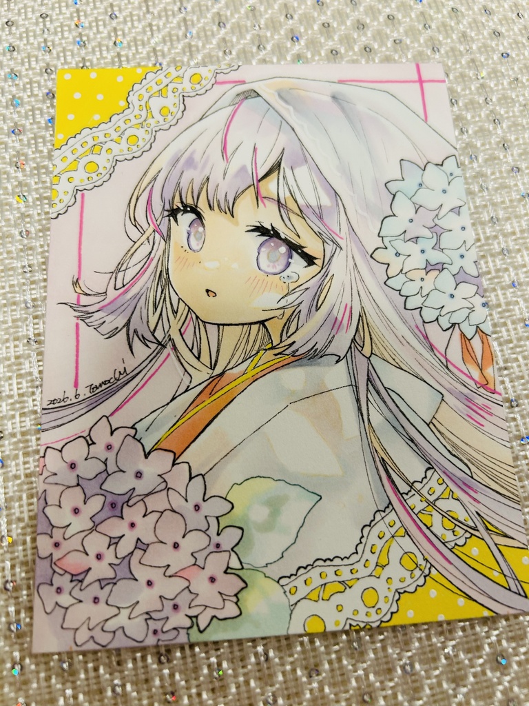 紫陽花の花嫁
