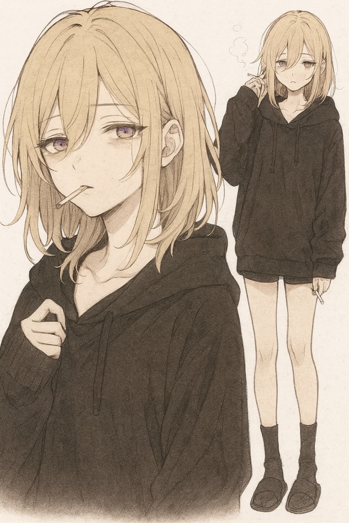 ただいるだけの、あたし。