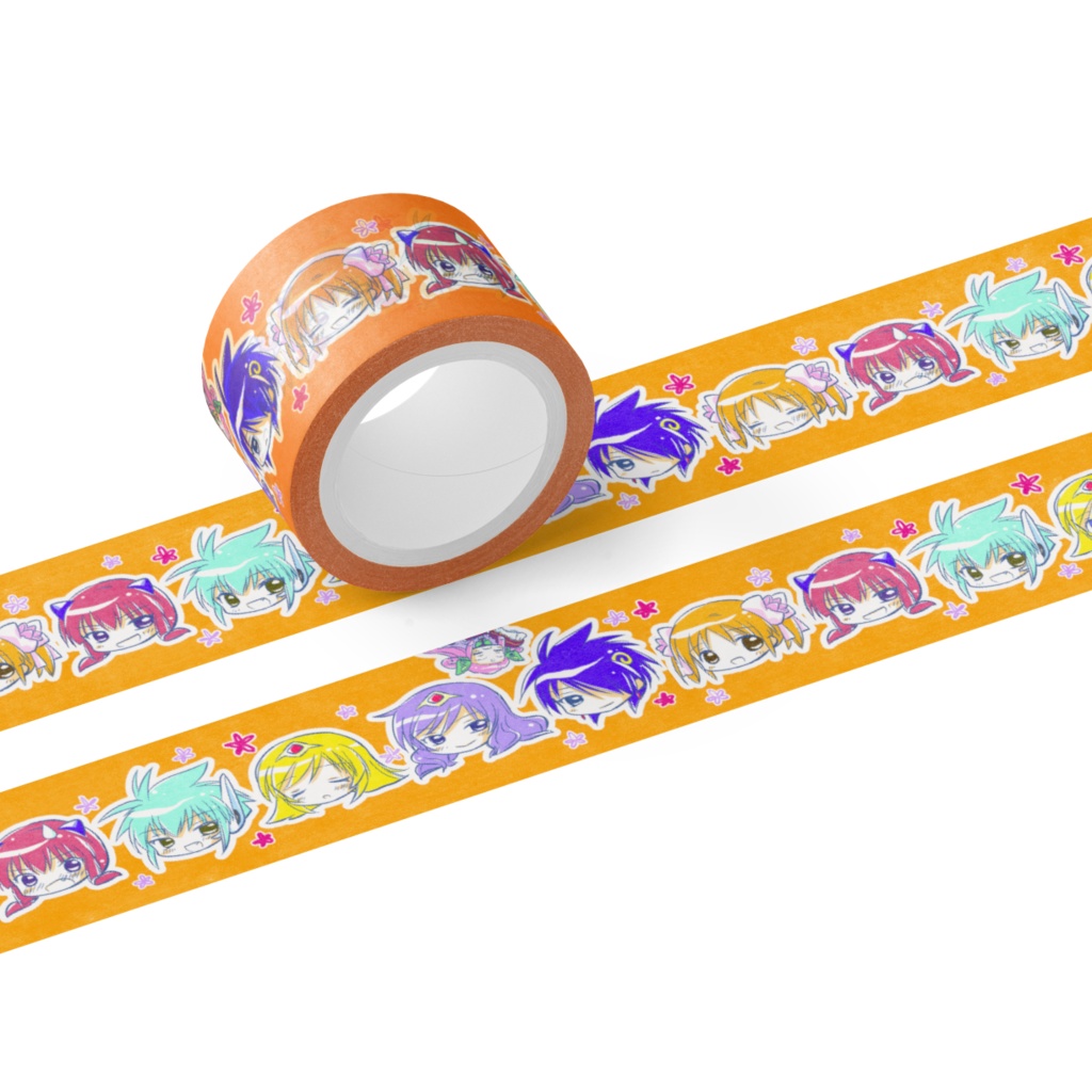 ルーンエンジェル隊マスキングテープ