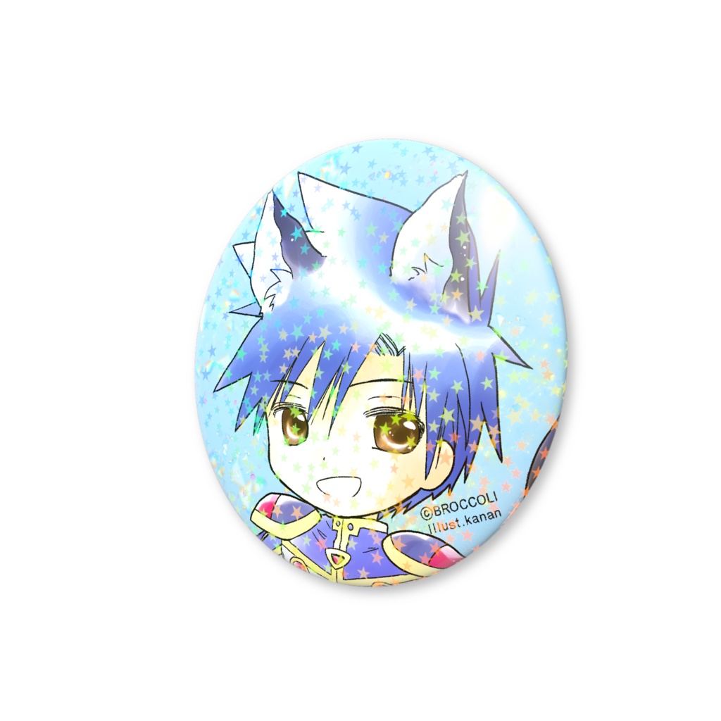 猫耳タクト缶バッジ