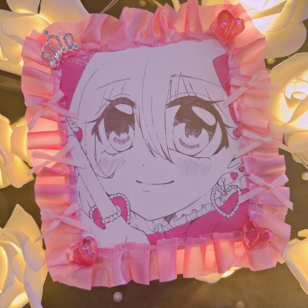 【ミニ色紙】No.01『モモ』