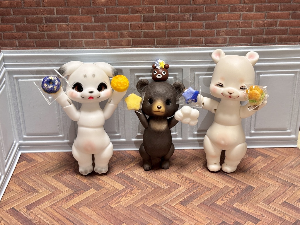 クリームたっぷりクマさん