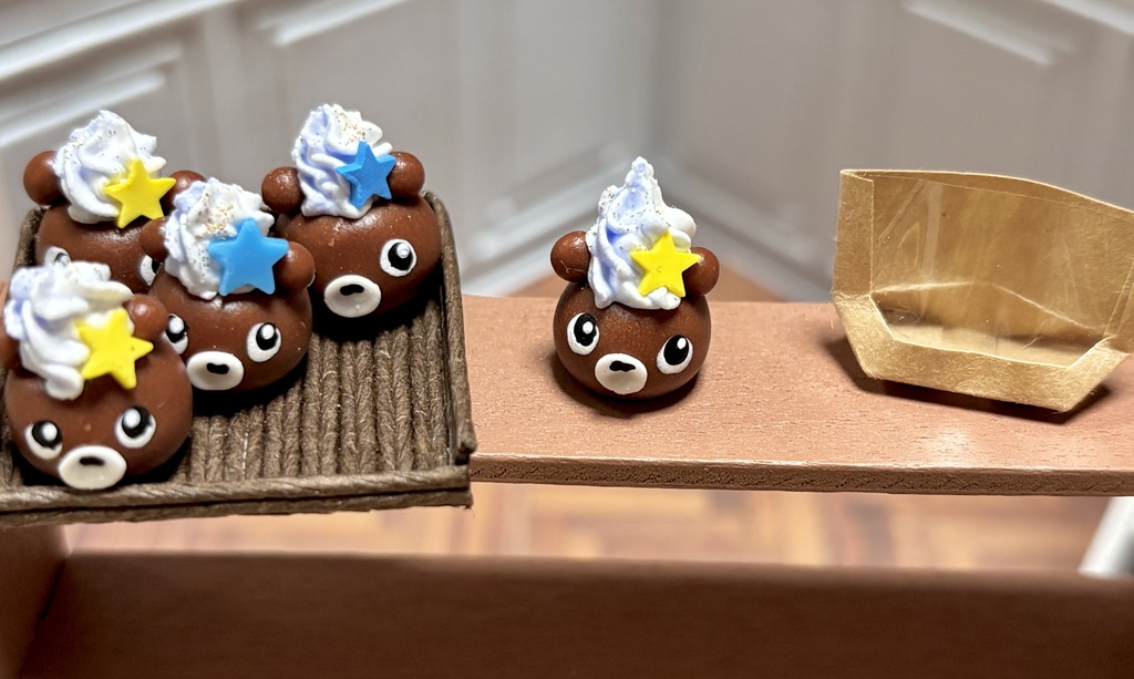 クリームたっぷりクマさん