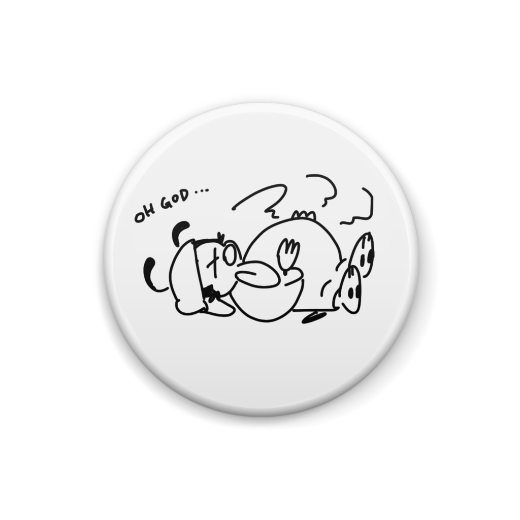 Wakko OH god… 缶バッジ